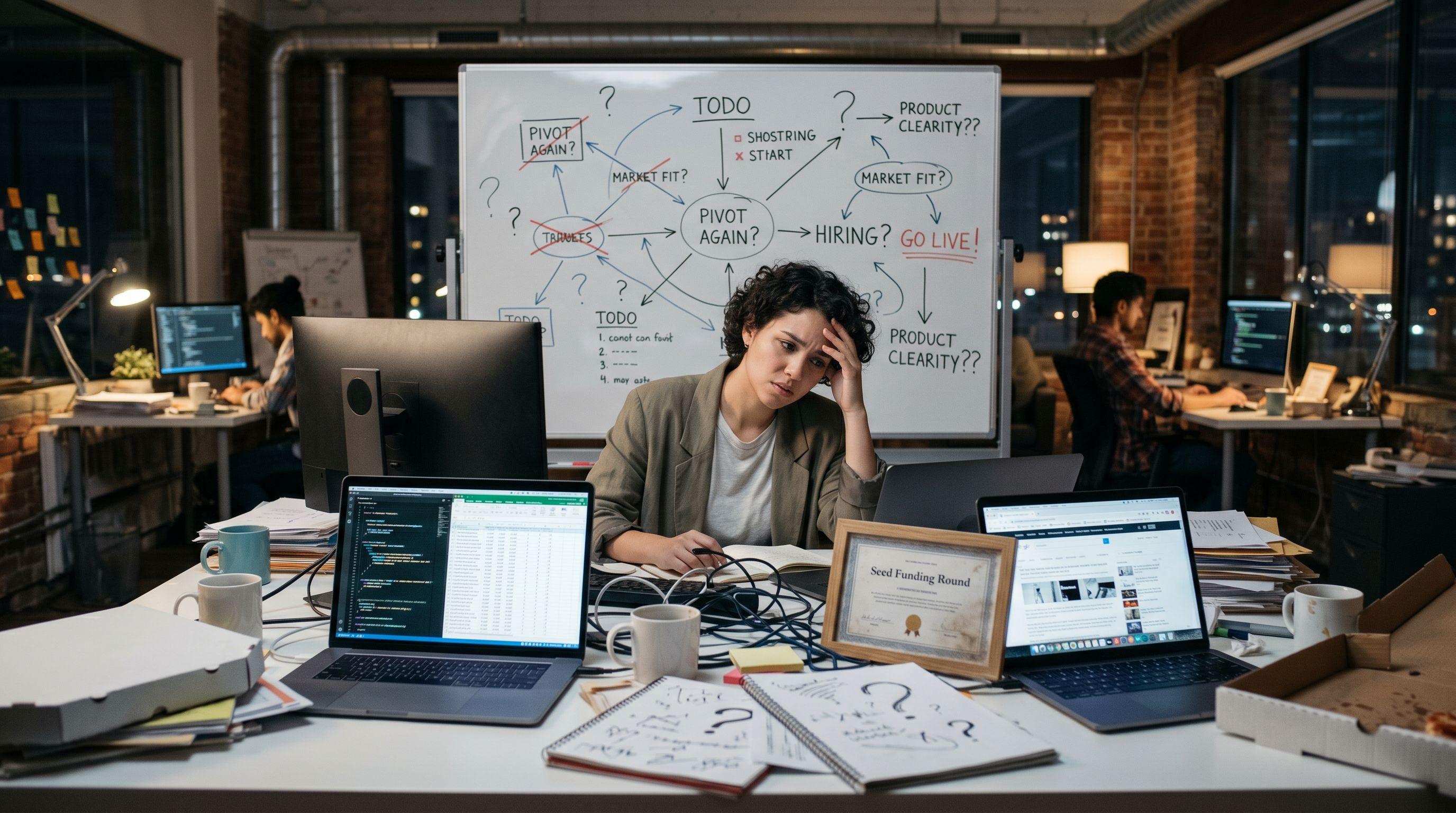Why Your Startup Raised Money But Still Feels Like a Side Project