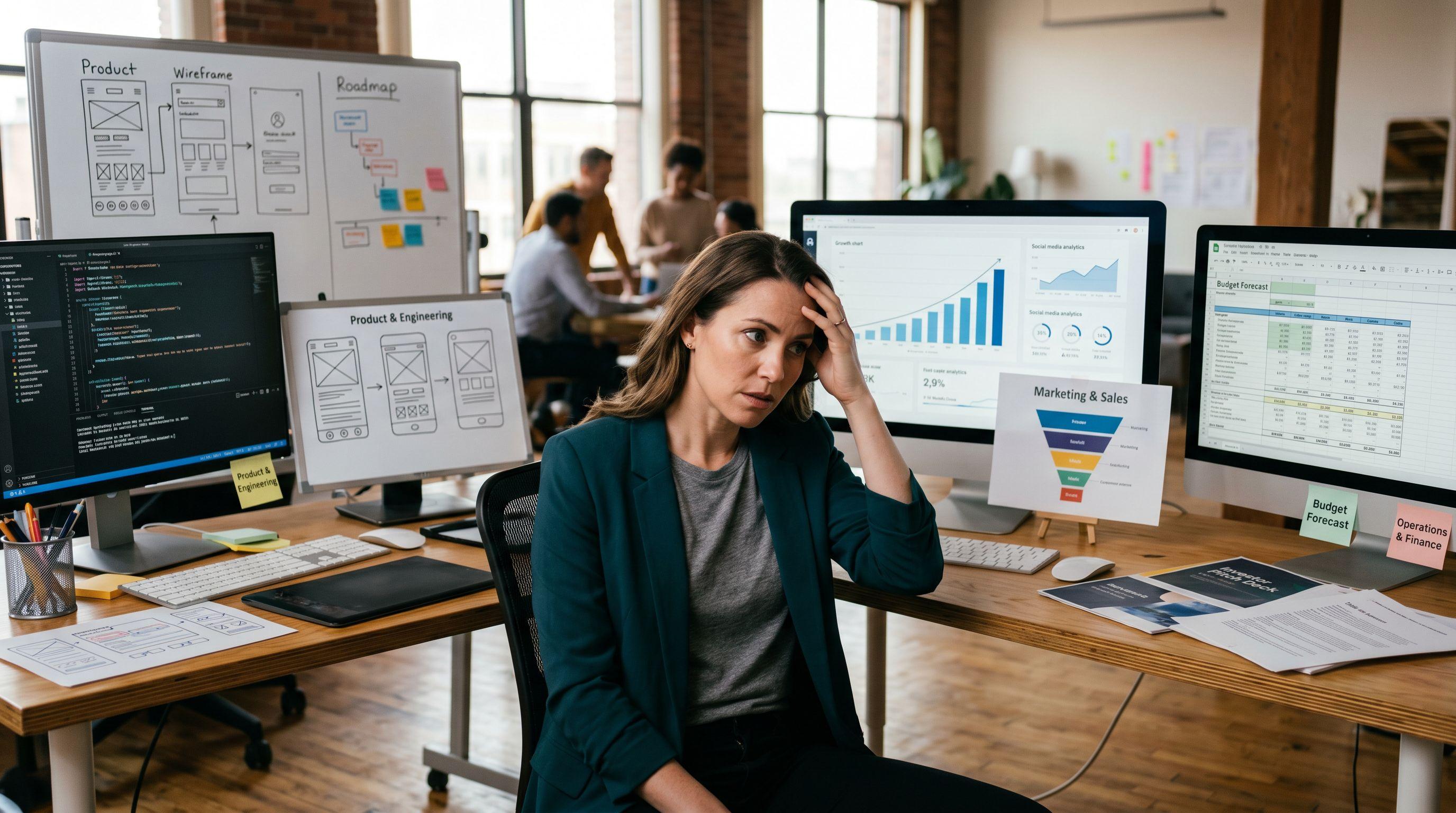 Why Your Startup Feels Like Three Different Businesses