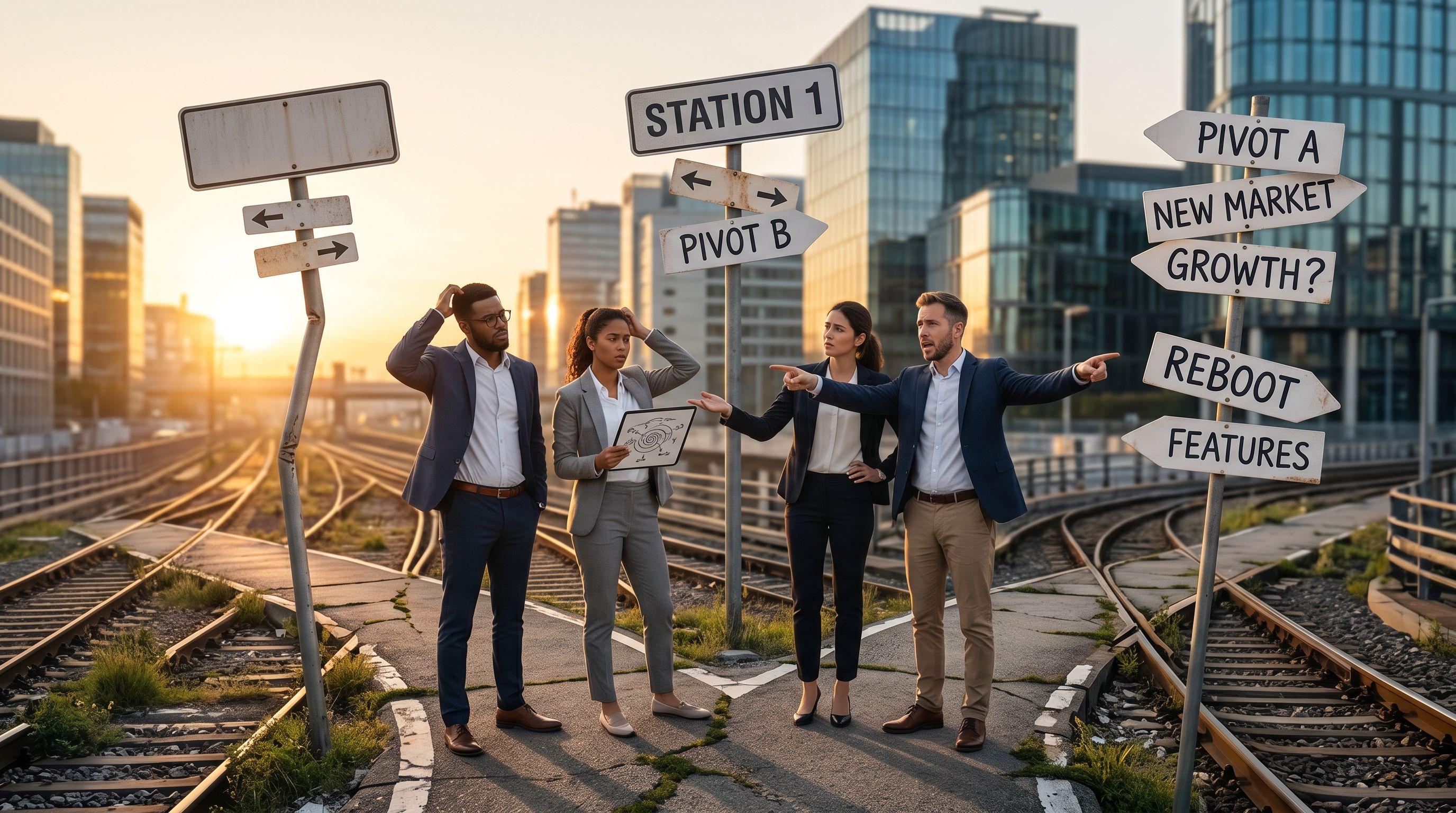 Why Your Startup Keeps Changing Direction (You Never Defined Station 1)