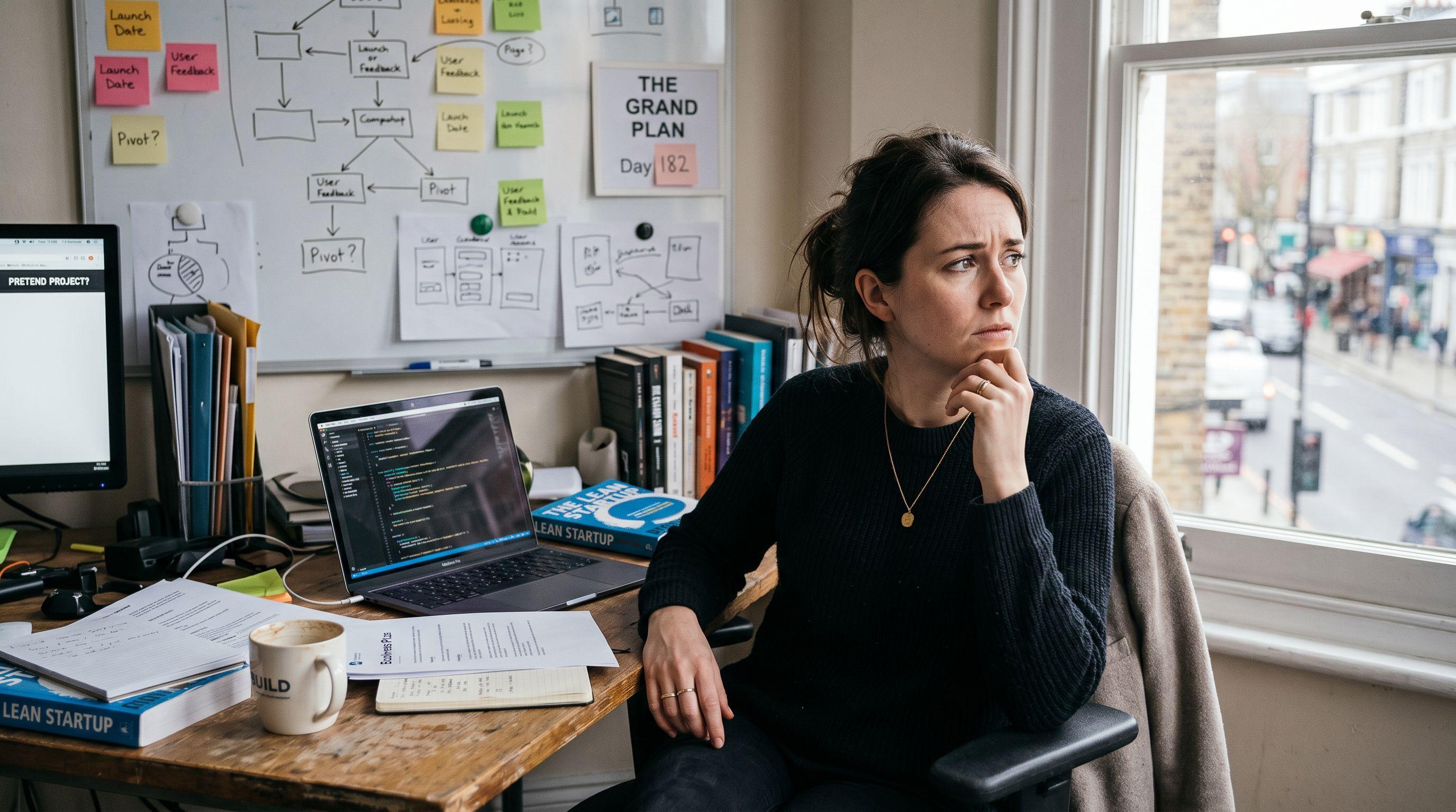 You Quit Your Job to Build This — So Why Does It Feel Like You're Playing Pretend?