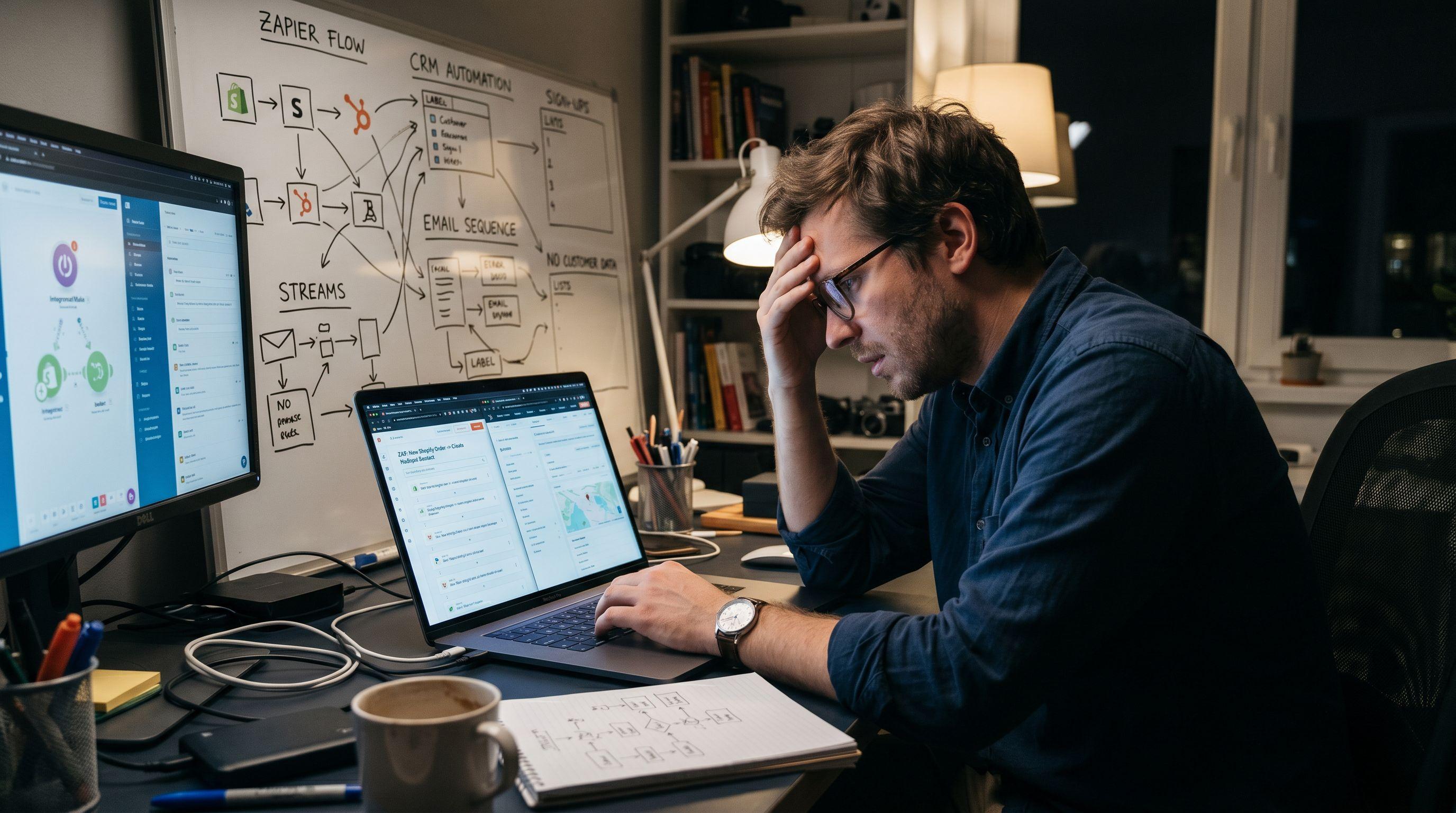 You Automated Everything Before You Had Customers to Serve