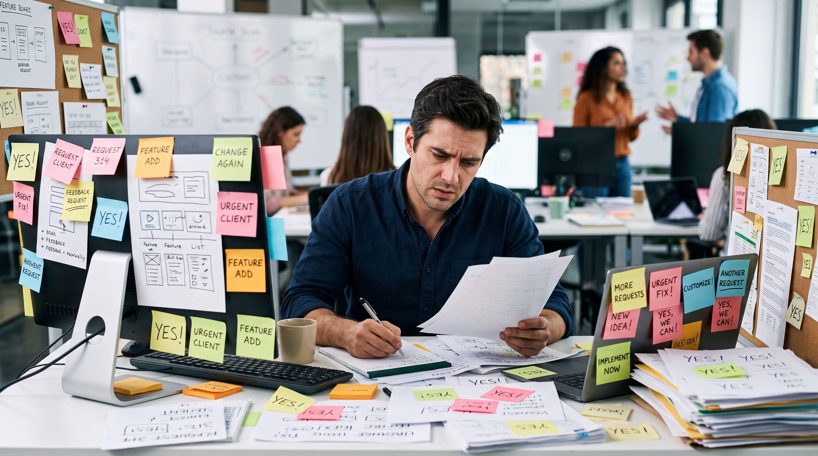 You Keep Saying "Yes" to Every Customer Request — That's Why You Have No Product
