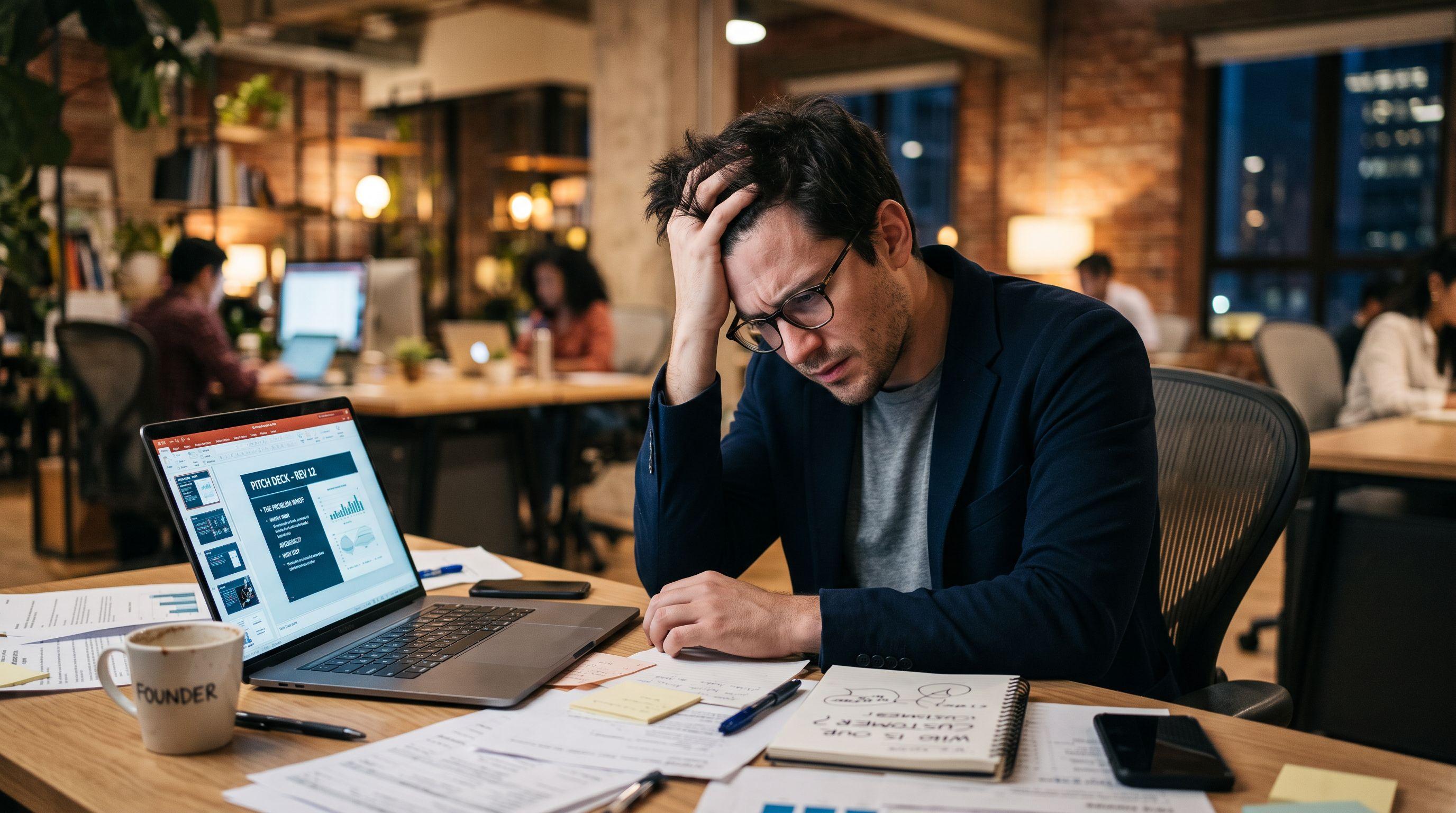 You Keep Rewriting Your Pitch Deck — Investors Aren't the Problem