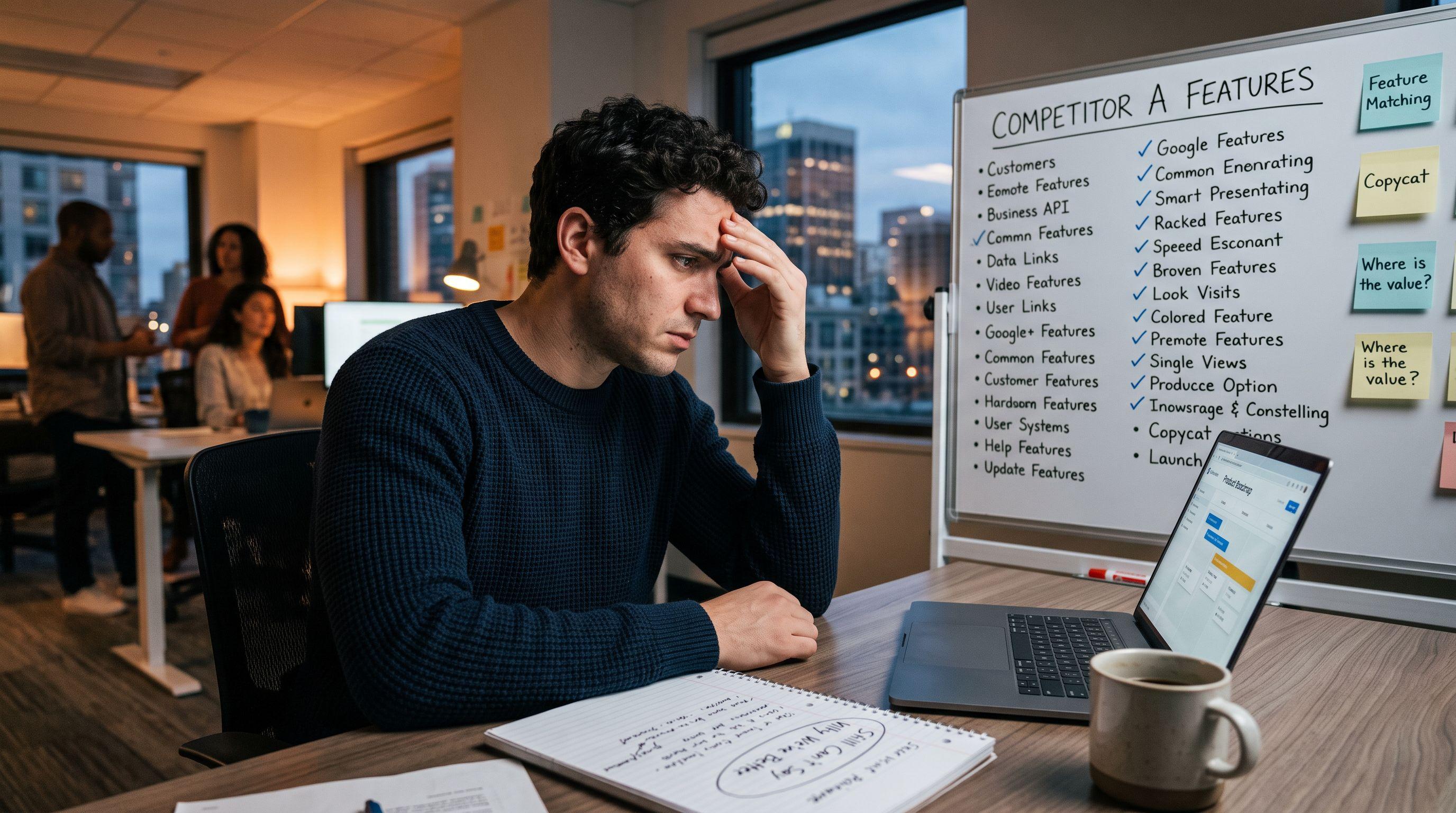 You Copied Their Feature List — Still Can't Say Why You're Better