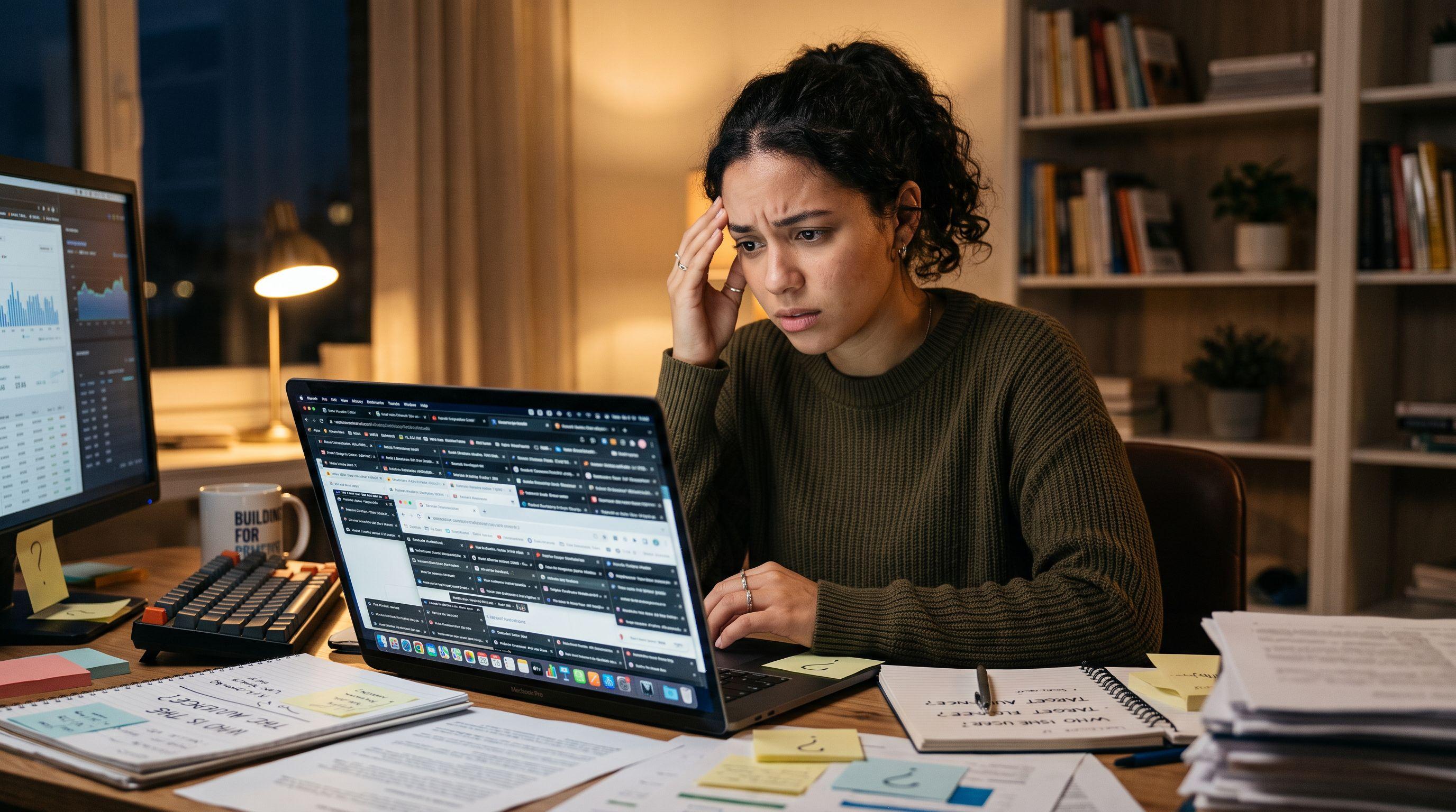 You Have 40 Browser Tabs Open and Still Don't Know Who You're Building For
